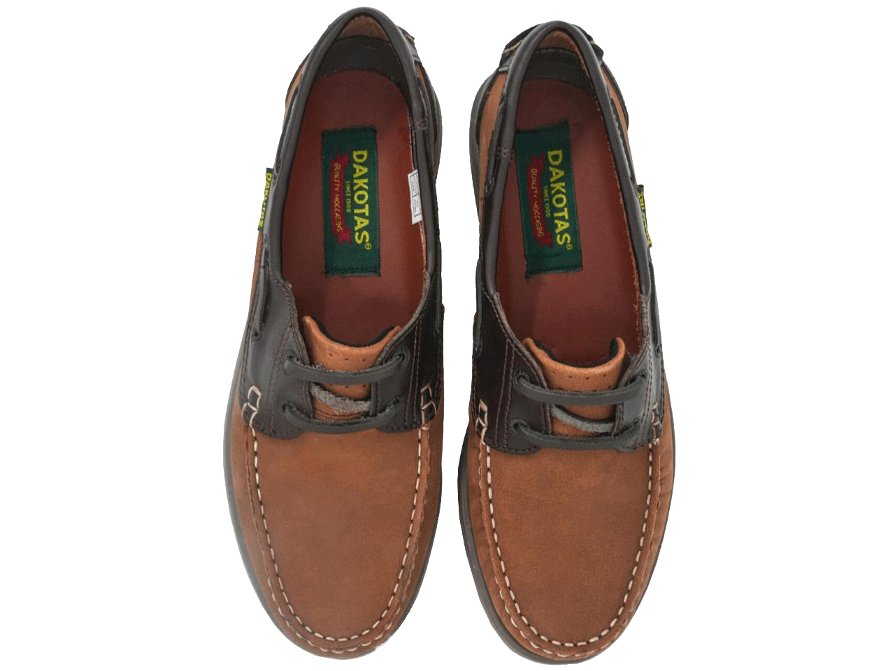 Dakotas Tan/Choc Dockside Shoe