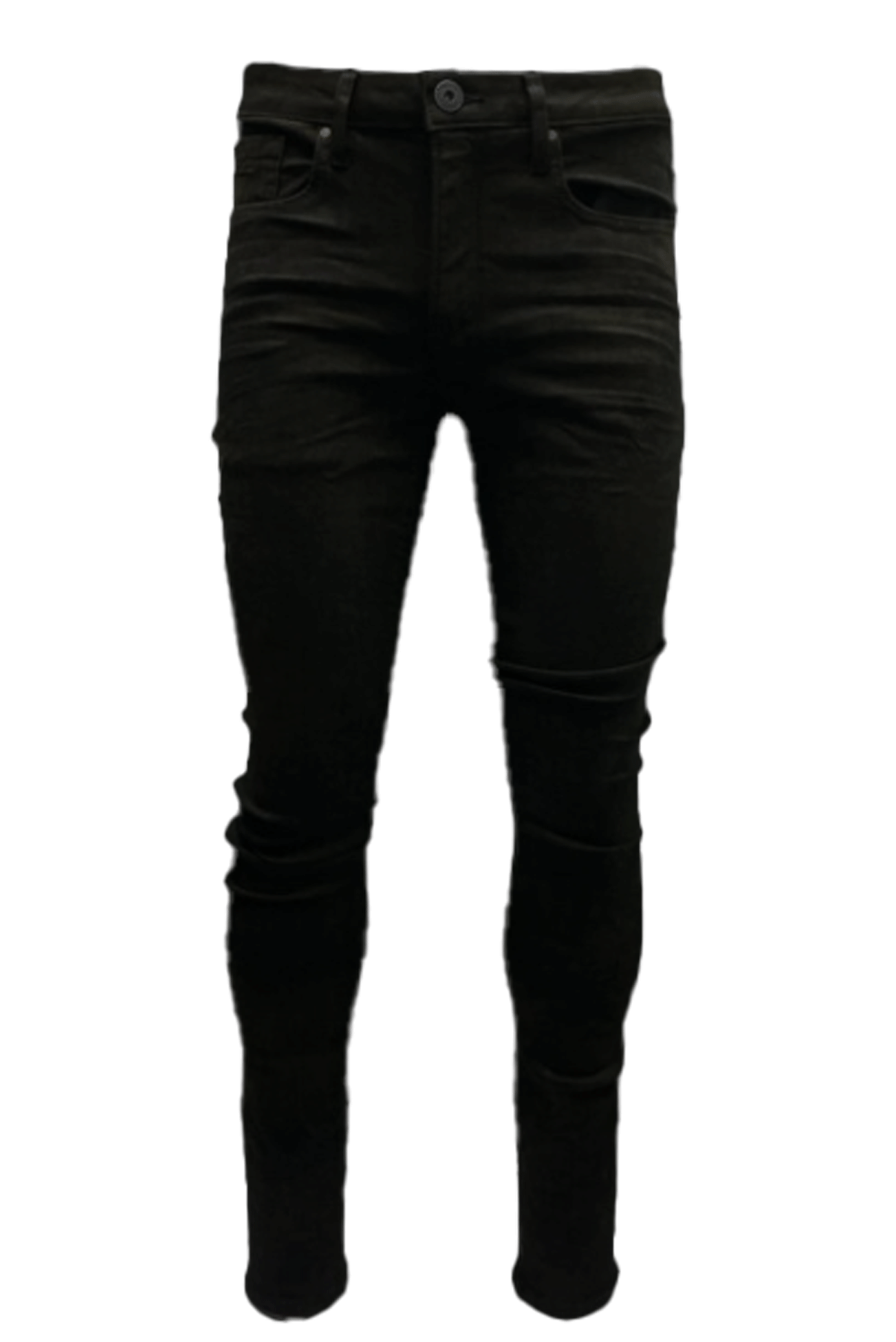 Vialli Black Aberto Skinny Flex Jeans