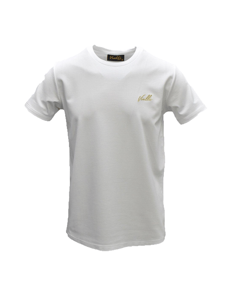 Vialli Asic White T-Shirt