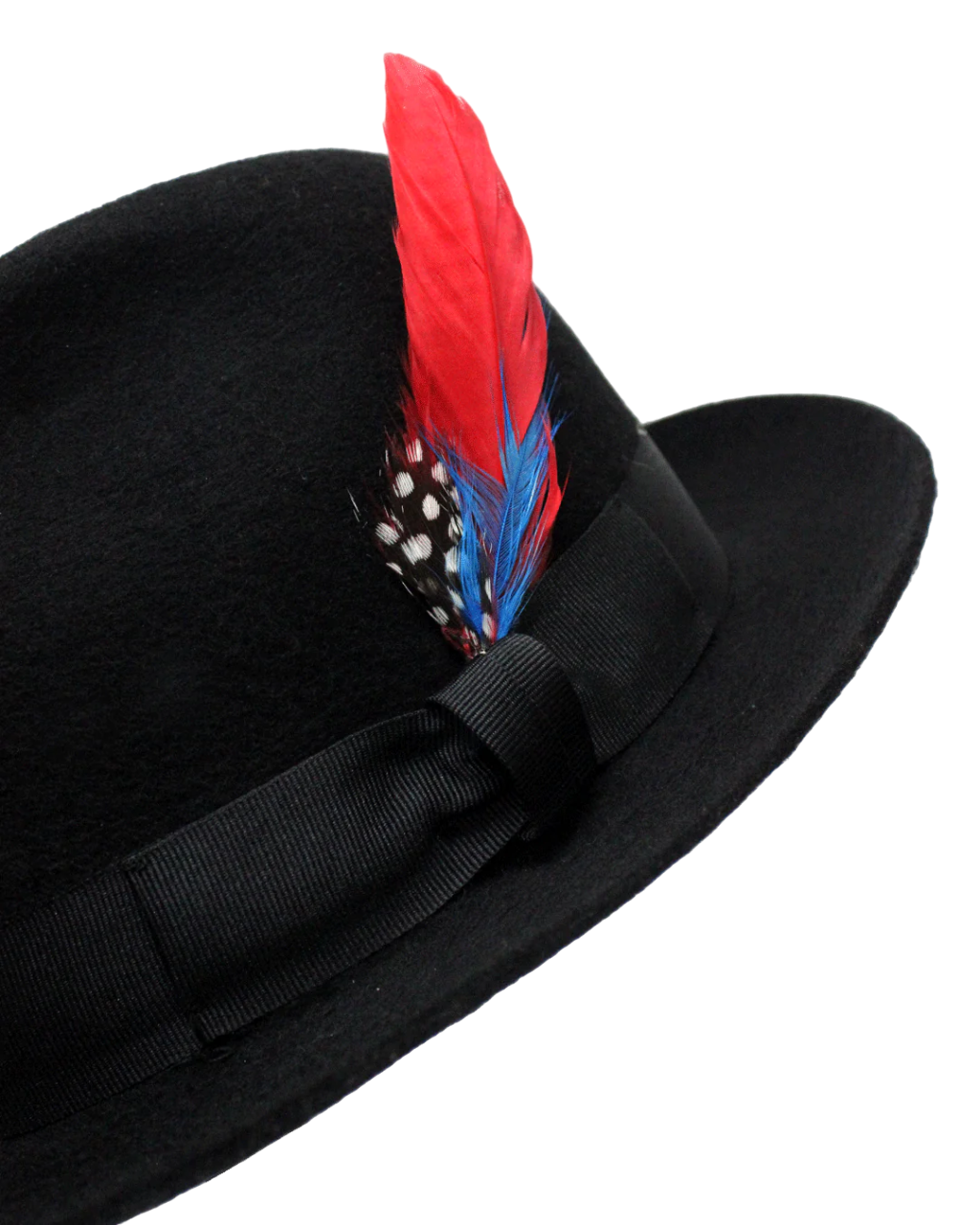 DOBBS Black Trilby Fedora Hat