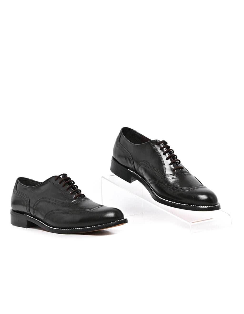 Barker, Mens  Leather Kevin, Formal Black