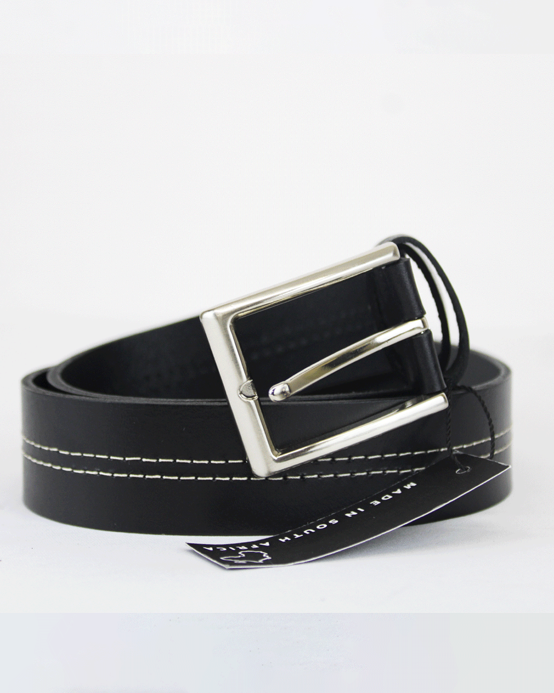 RAW HYDE WHITE STRIPE BLACK BELT