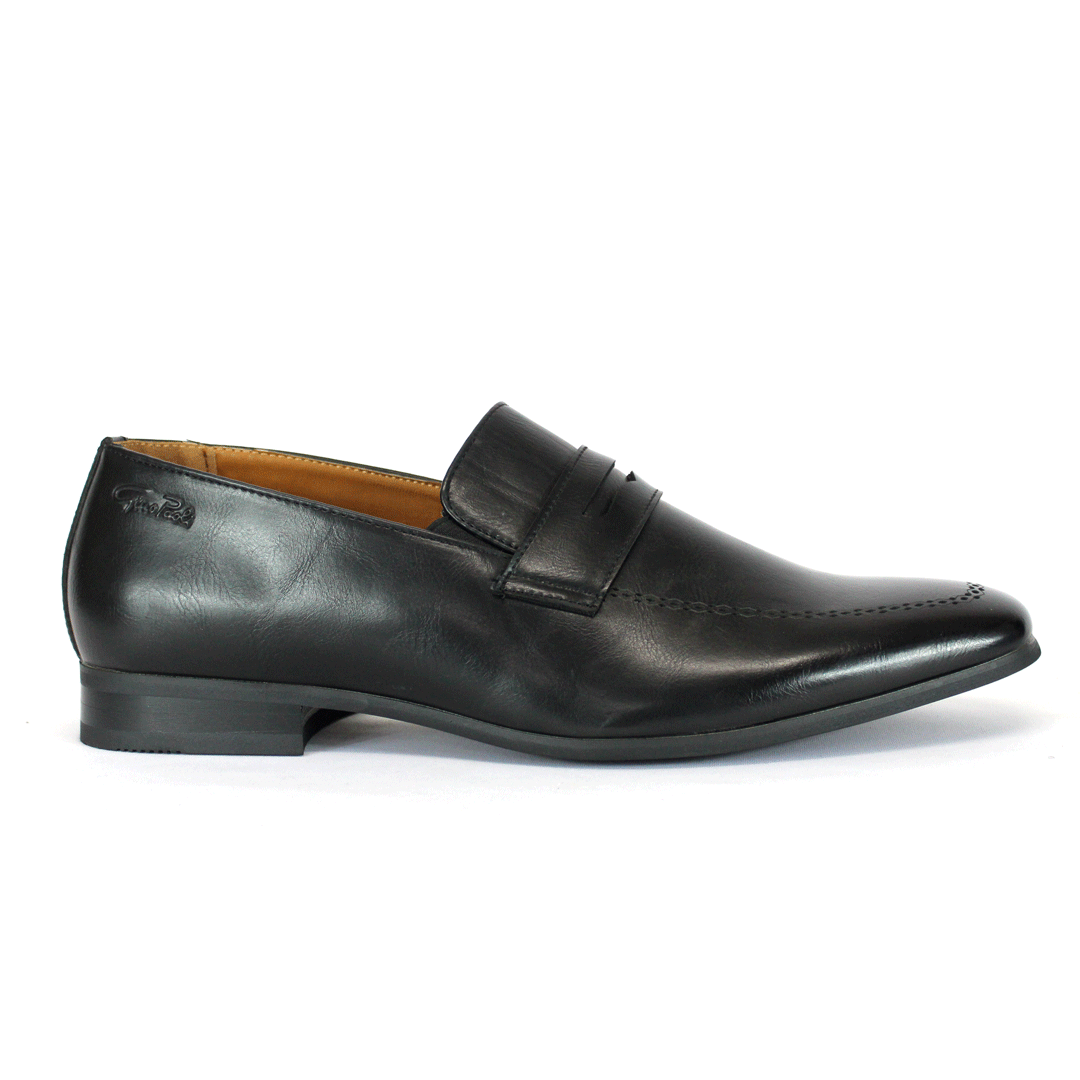 Gino Paoli Black Slip On