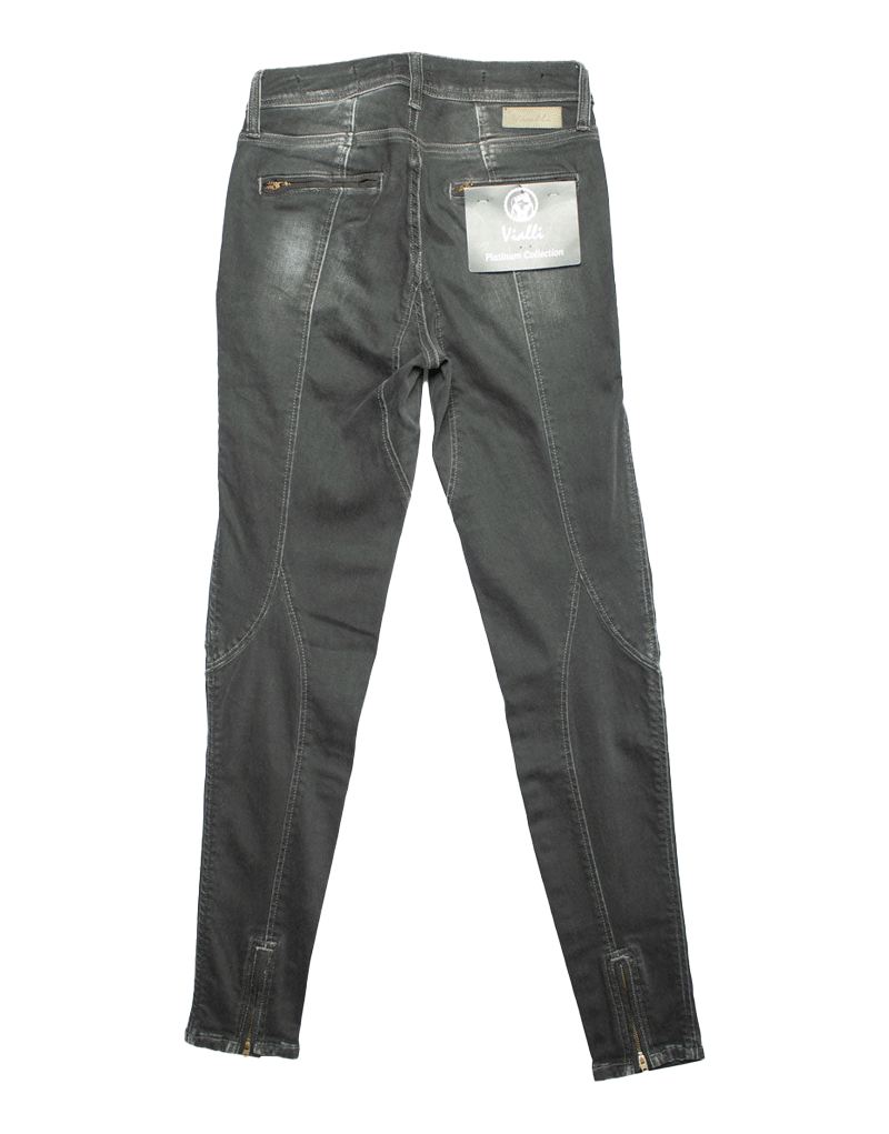 Vialli Luca Ultra Fit Char Black Jean