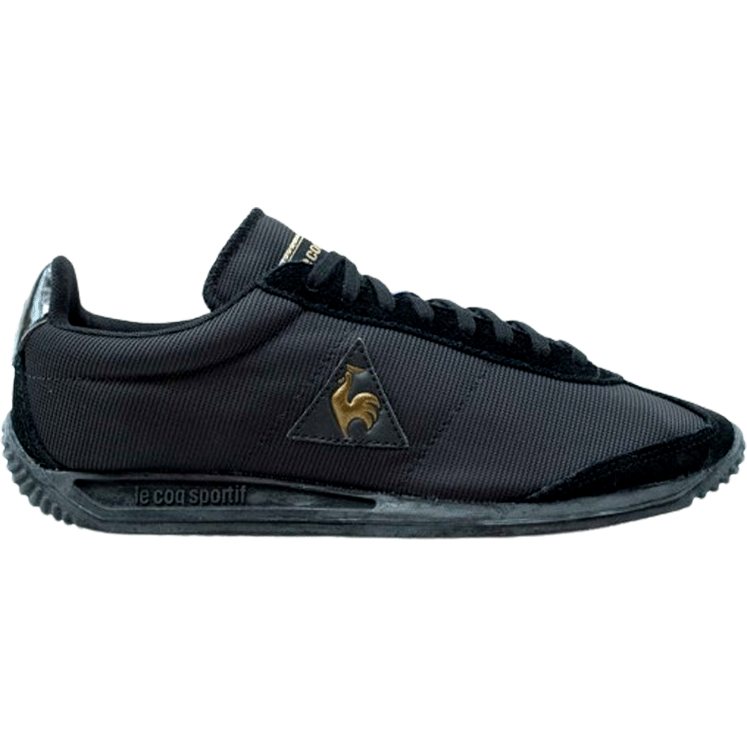 Lecoq Sportif Quartz Metallic Black Sneaker