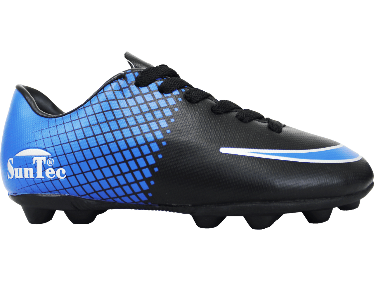 Sun-Tec Boys Black/Royal Soccer Boot