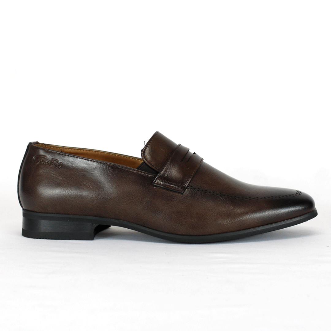 Gino Paoli Brown Penny Moccasin