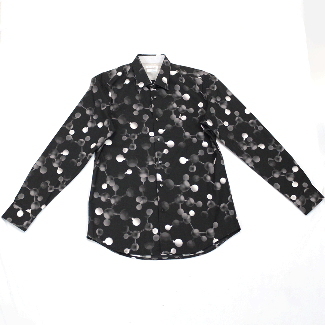 Zuccino Polka Dot Black LS Shirt