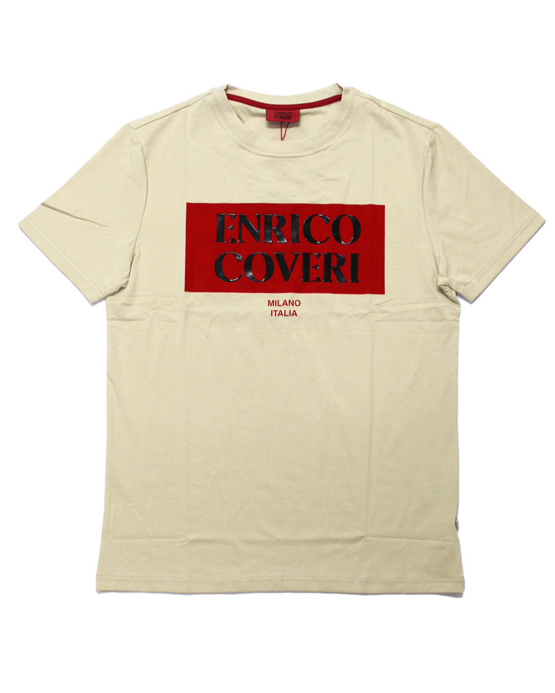 ENRICO COVERI Khaki T Shirt