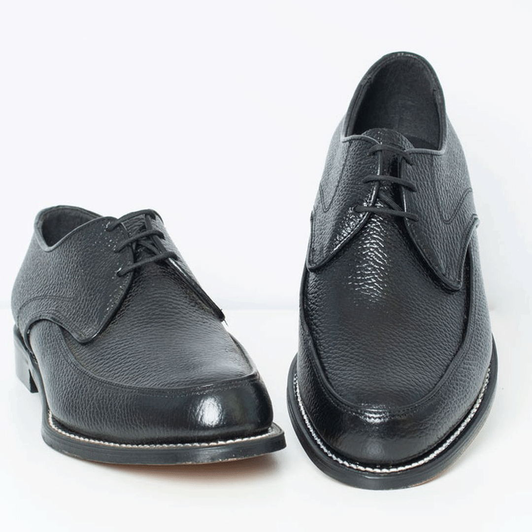 Barker Status Grain Leather Florsh Black Shoe