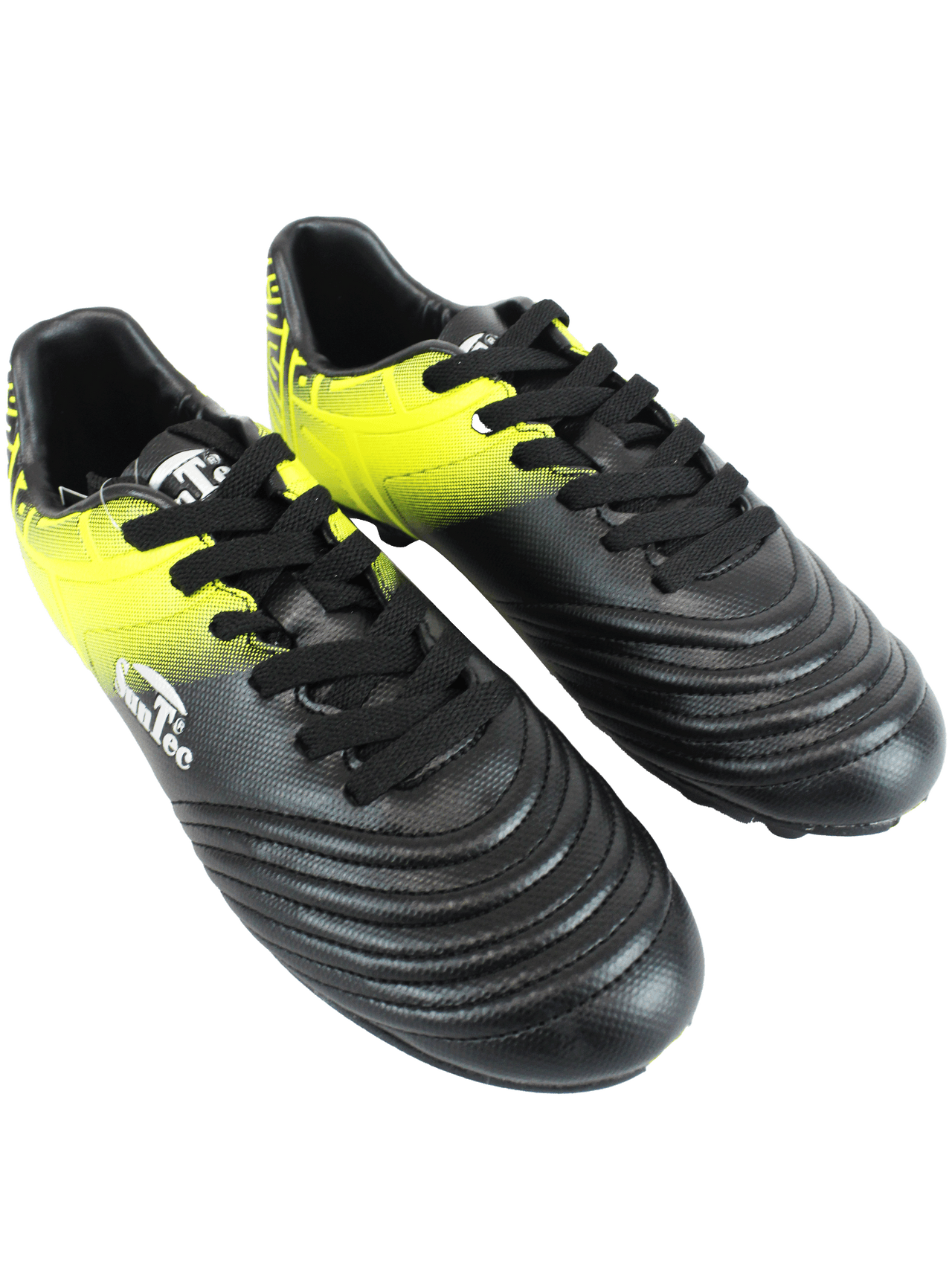 Sun Tec Black/Green Soccer Boots