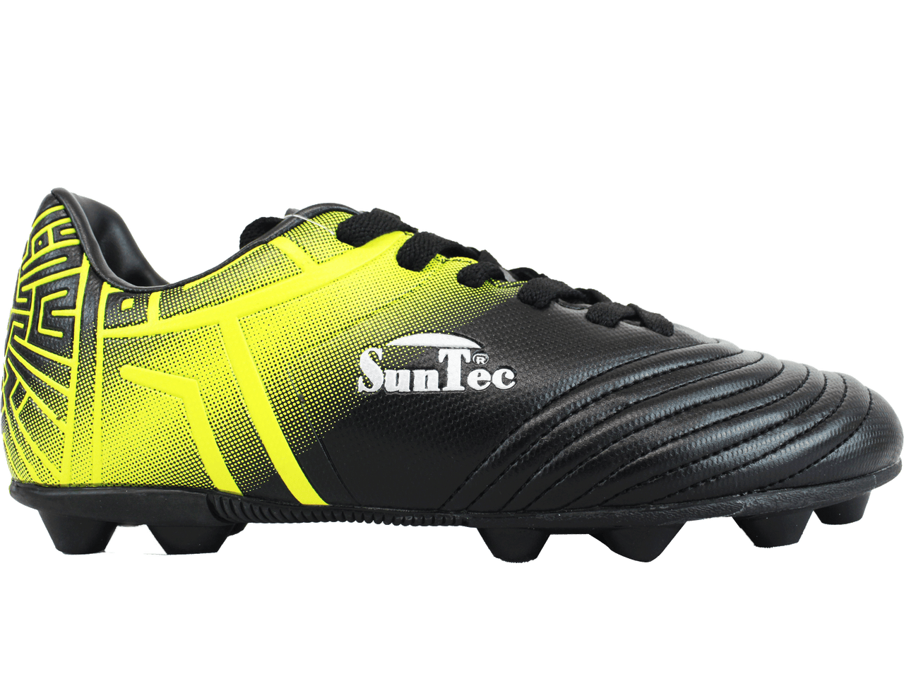 Sun Tec Black/Green Soccer Boots