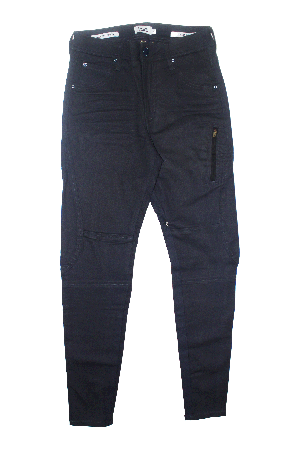 Vialli Ink Blue Denim Ultra Fit Jeans