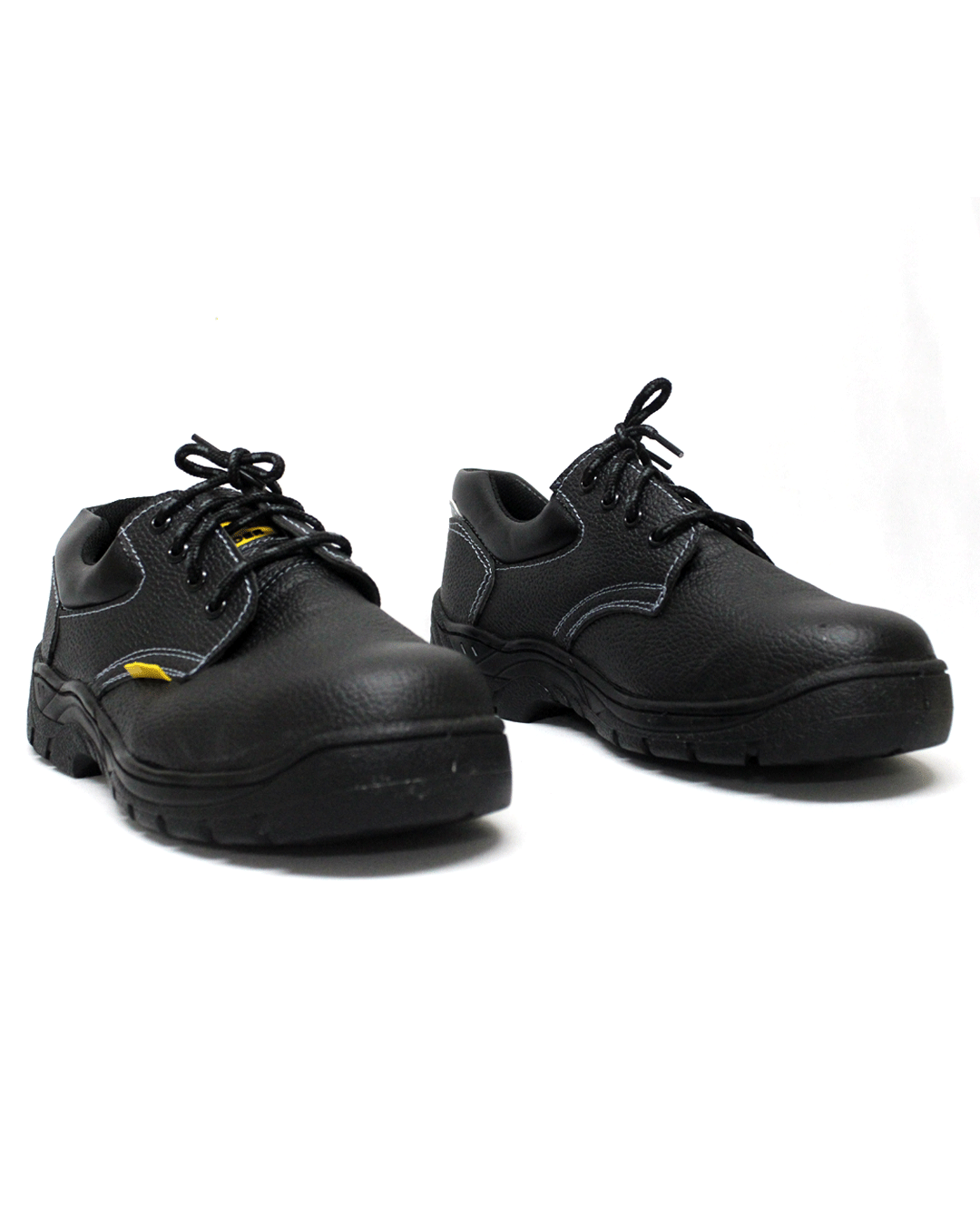 LANDER Leather  Steel ToeCap Lo Black Safety Shoe