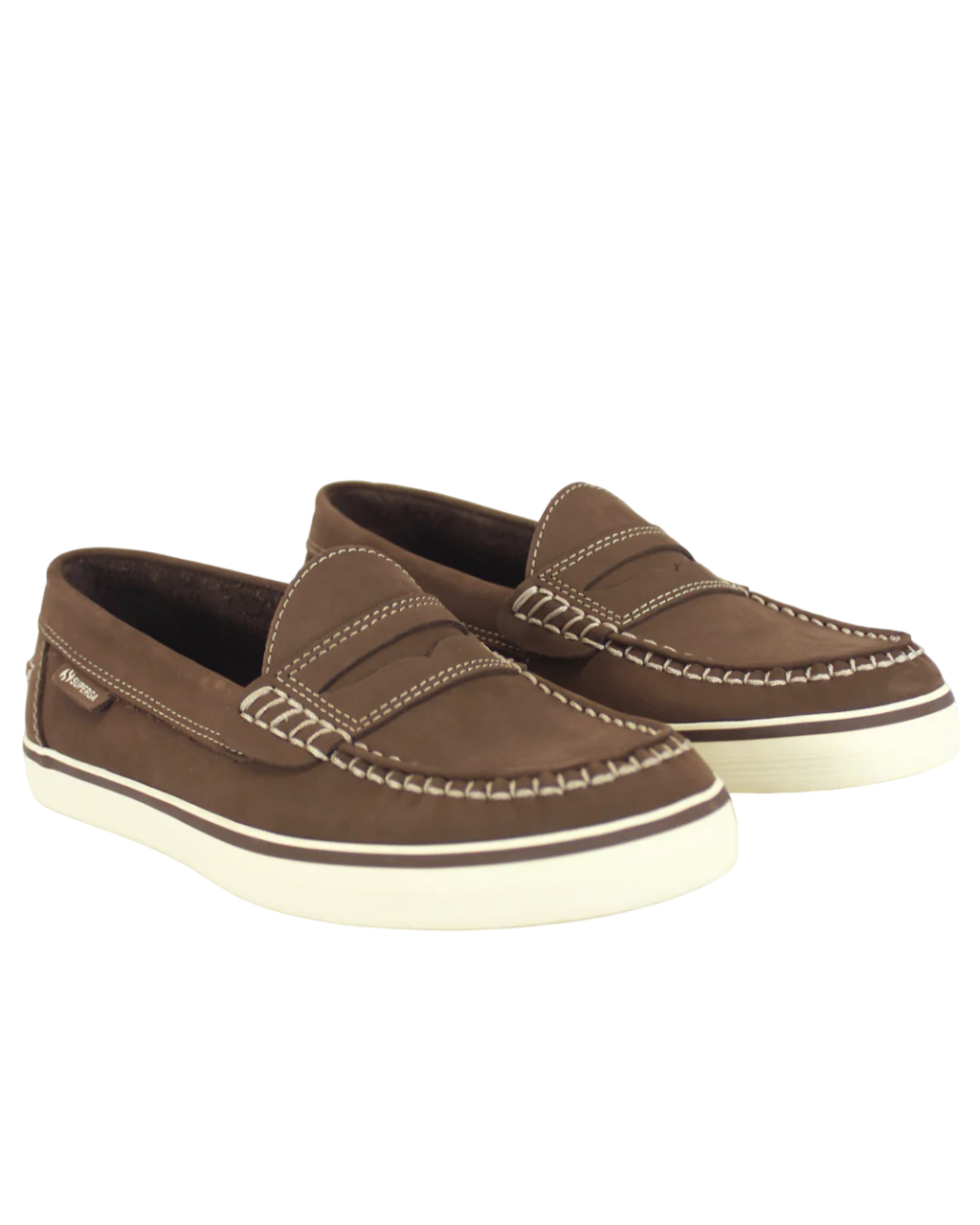 SUPERGA Matchbox Brown Moccasin