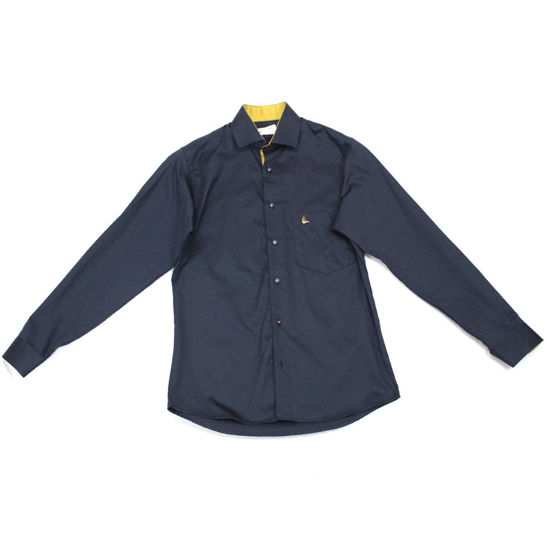 Zuccino Navy LS Shirt