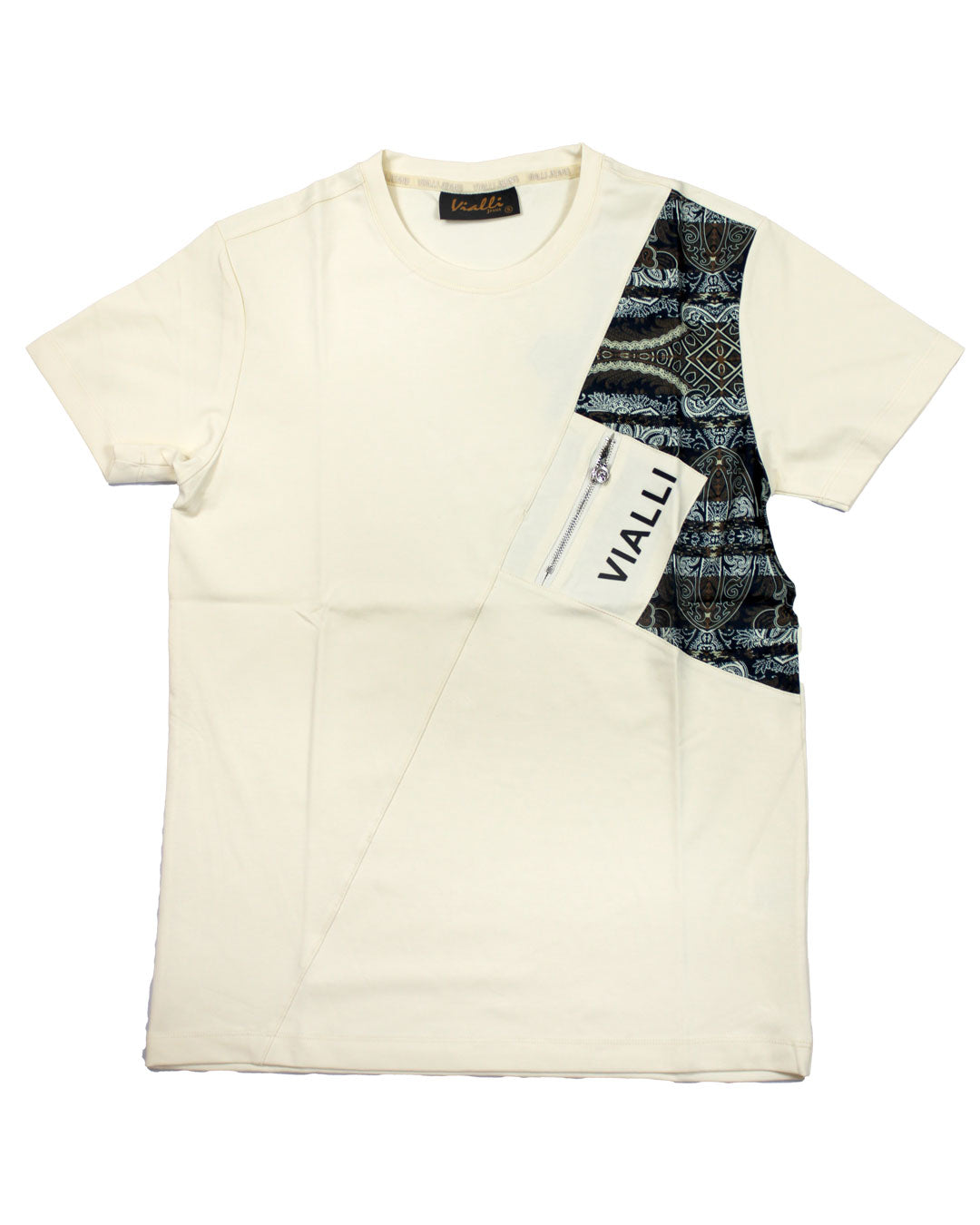 Vialli Cream Impoz T Shirt