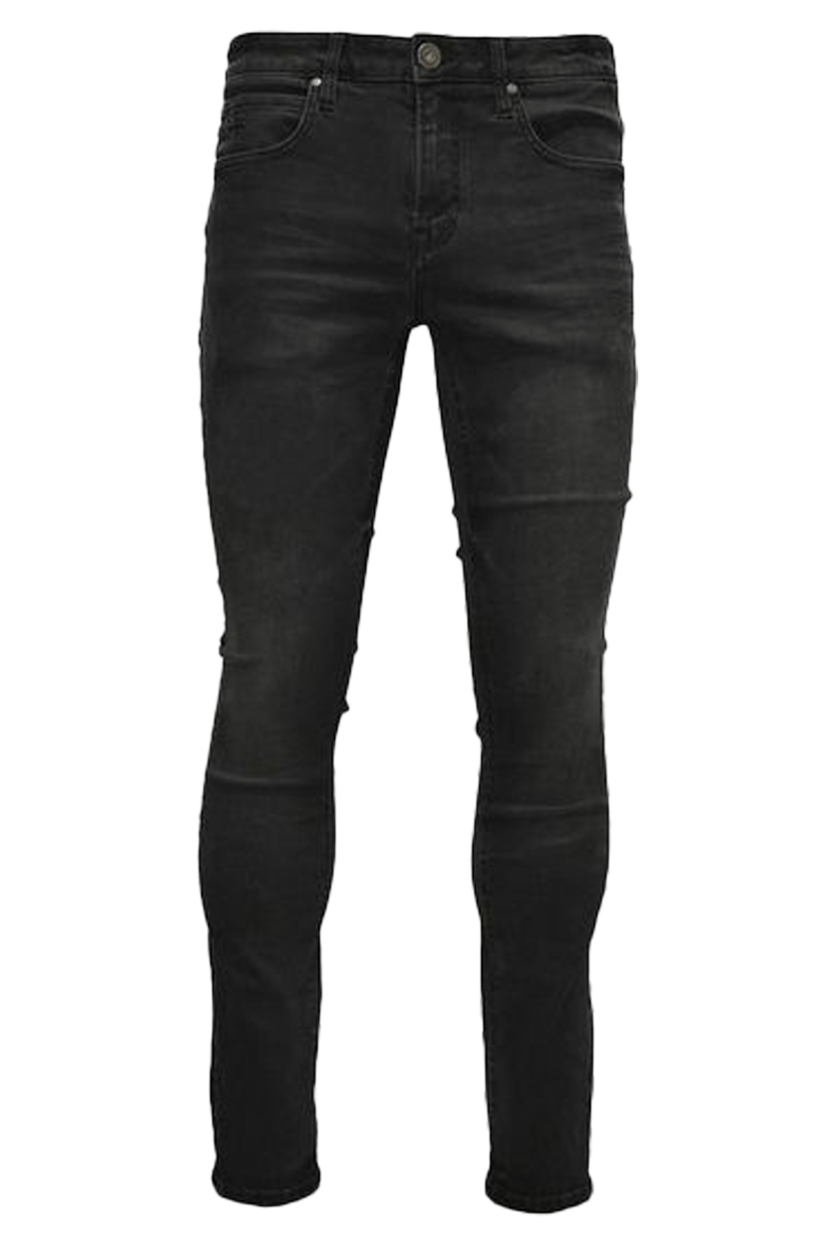 Vialli Retract Black Skinny Jean