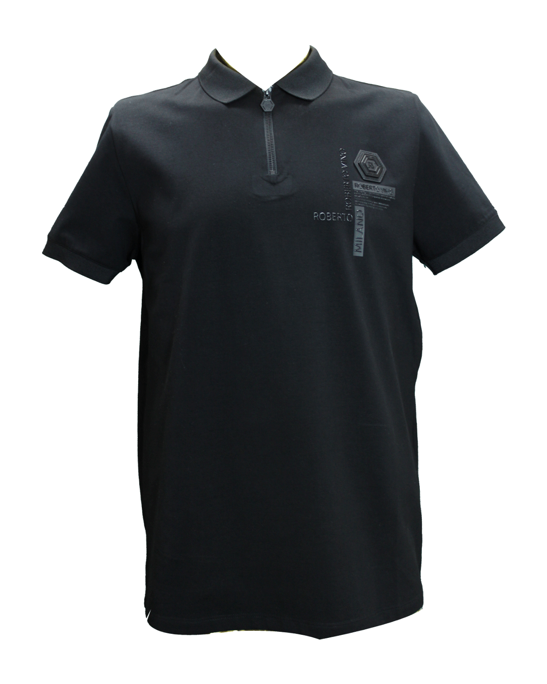 Roberto Vino Black 1/4 Zip Golfer