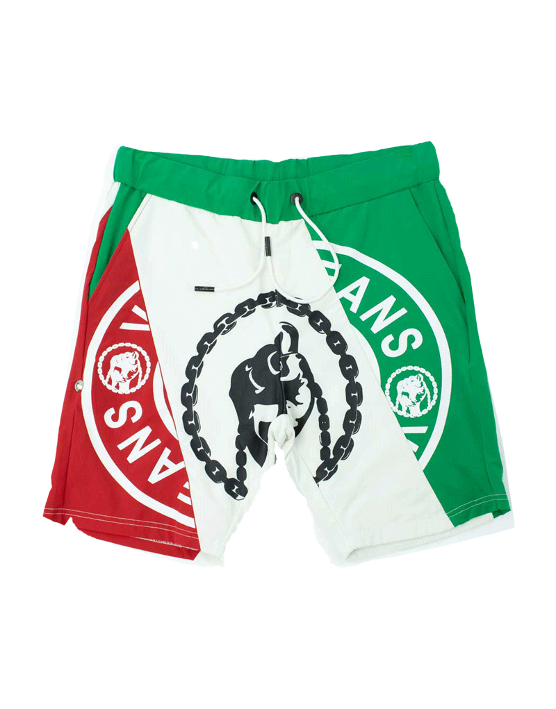 Vialli Vichenzo Italian Green Short Bermuda