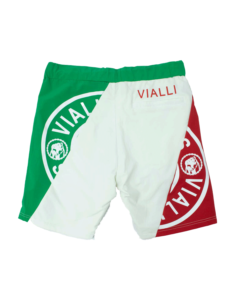 Vialli Vichenzo Italian Green Short Bermuda