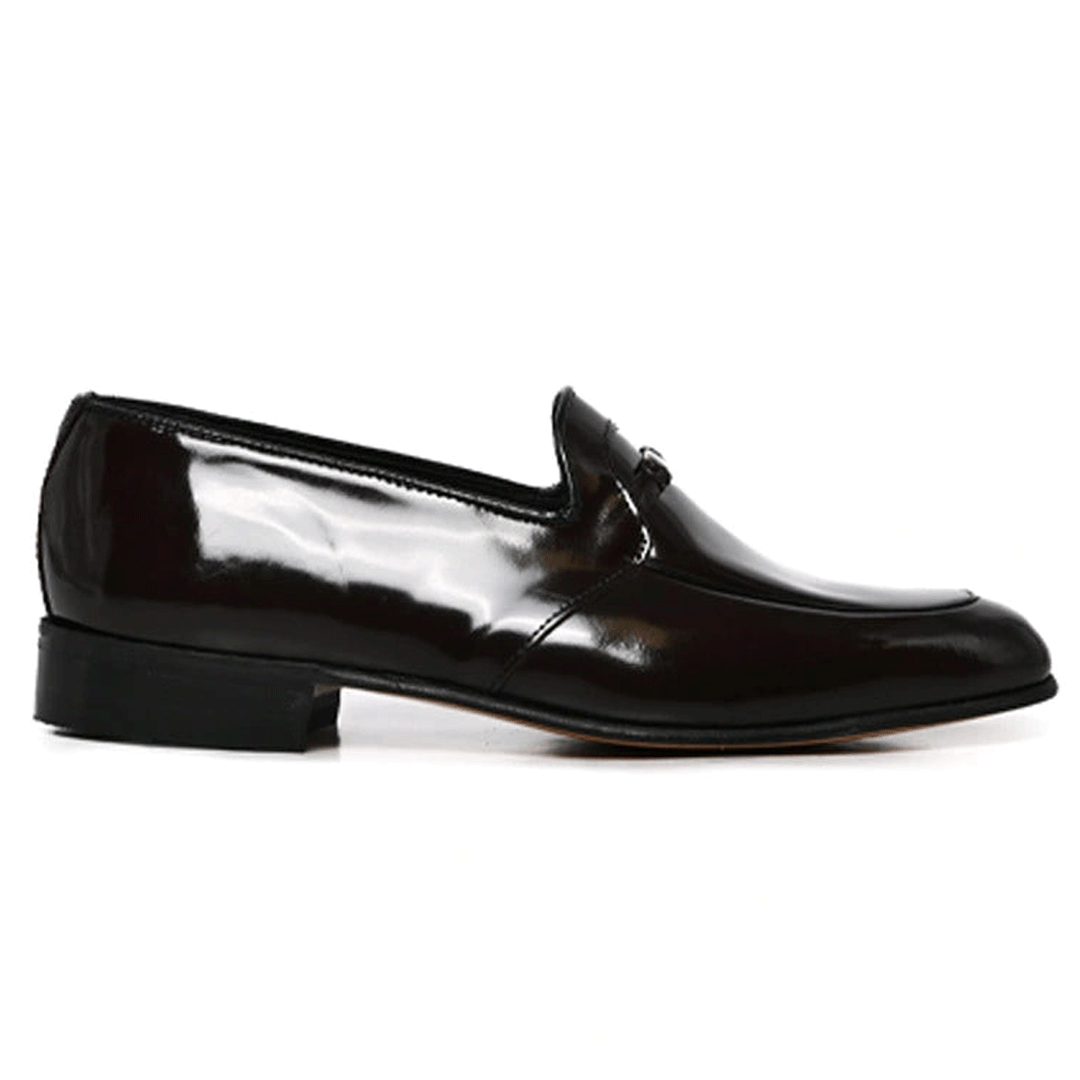 Barker Burgundy Mocassin Leather Shoe