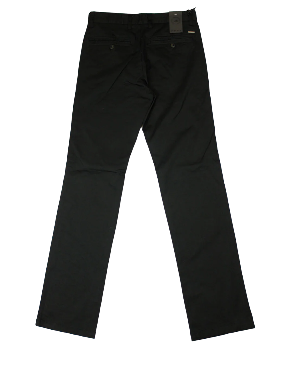 Stephan Black Stretch Chinos