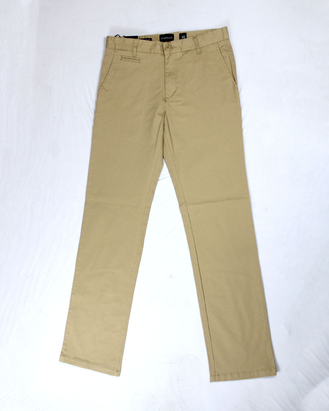 Stephan Khaki Stretch Chinos