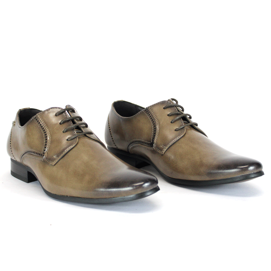 GINO PAOLI Taupe Lace Up