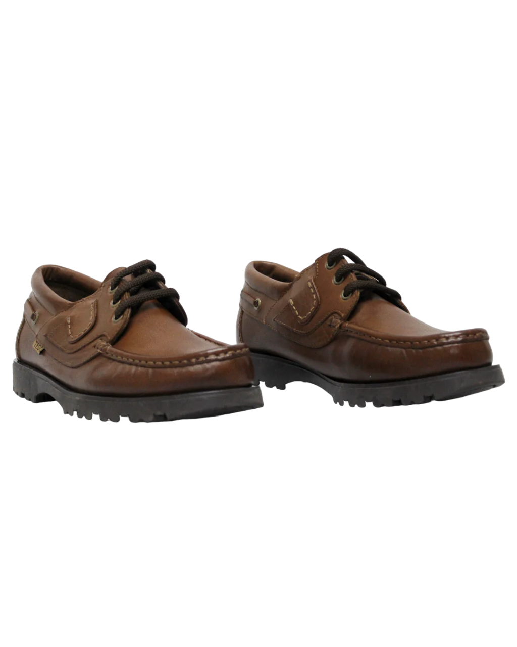 TEGO Mid Brown Leather Shoes