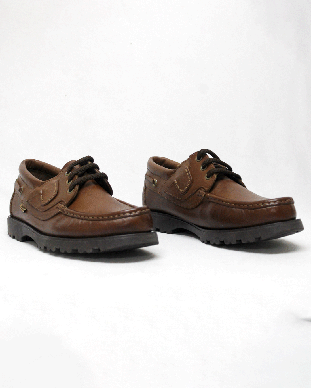 TEGO Mid Brown Leather Shoes