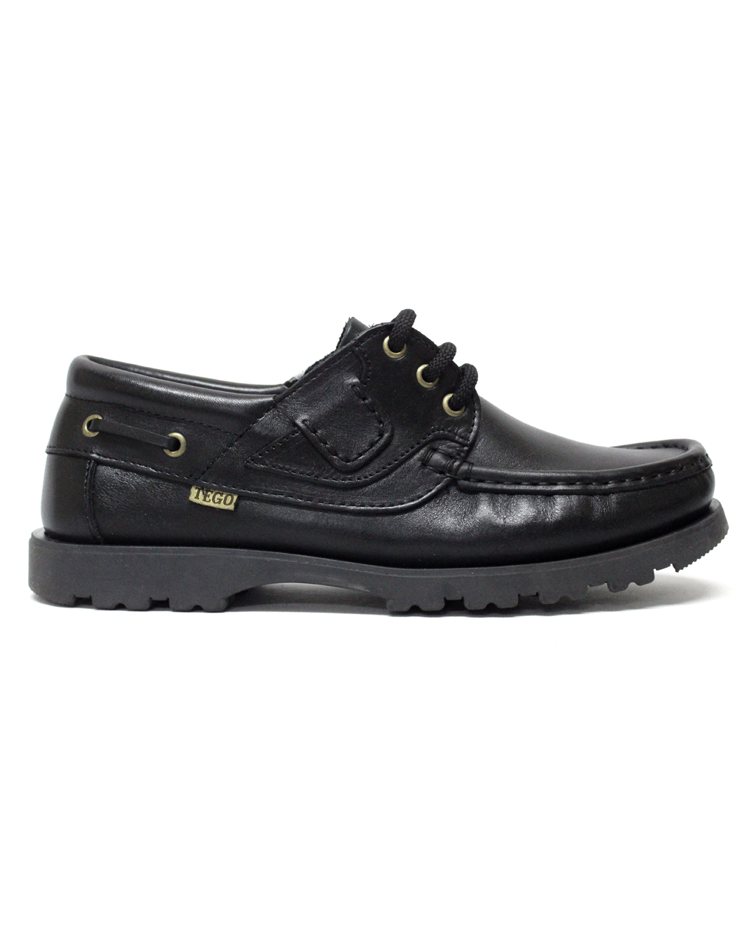 TEGO Black Leather Shoe