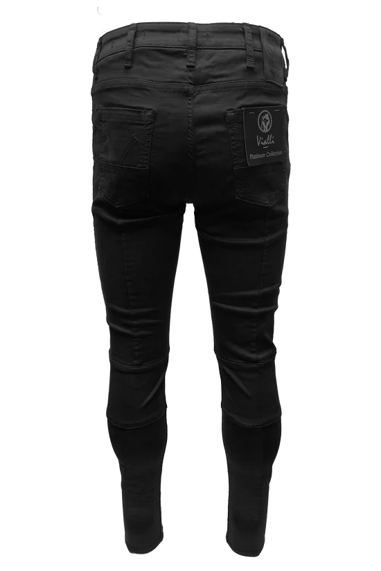 Vialli Ibollano Black Ultra Fit Jean