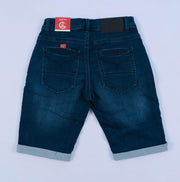 Cutty Tempo Indigo Blue Jean Shorts - BOSSINI SA