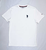 US Polo ASSN Crew Neck T-Shirt White - BOSSINI SA