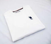 US Polo ASSN Crew Neck T-Shirt White - BOSSINI SA