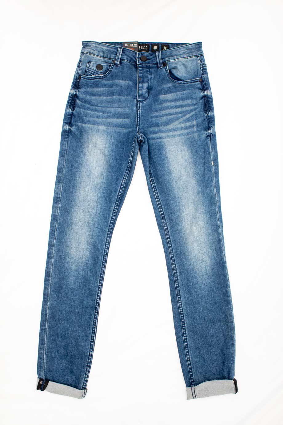 SPCC Dirty Indigo Blue Skinny Jeans