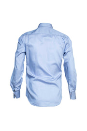 Rossini Blue Oxford Shirt - BOSSINI SA