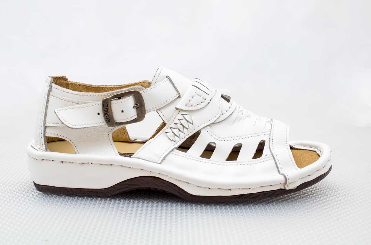 Omega Soft White Sandal