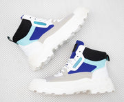 K7 Ladies High Sneaker Blue - BOSSINI SA