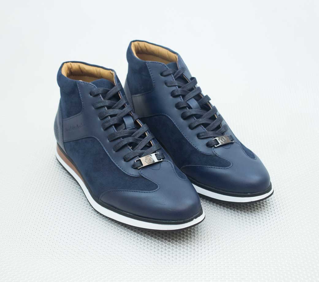 Paul of London Gladwyn Blue Boot - BOSSINI SA