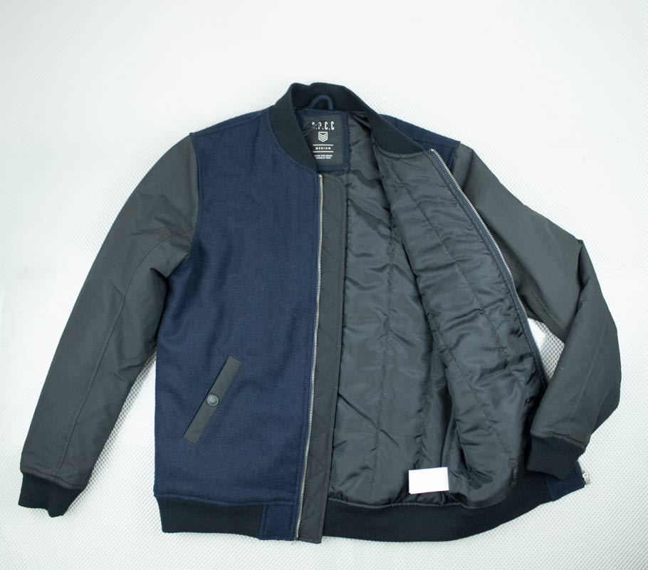 SPCC Chrome Navy Jacket - BOSSINI SA