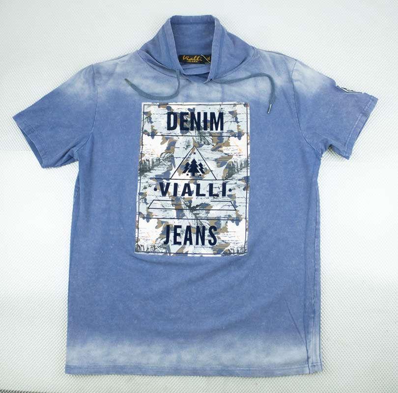 Vialli Denim Snood T-shirt - BOSSINI SA