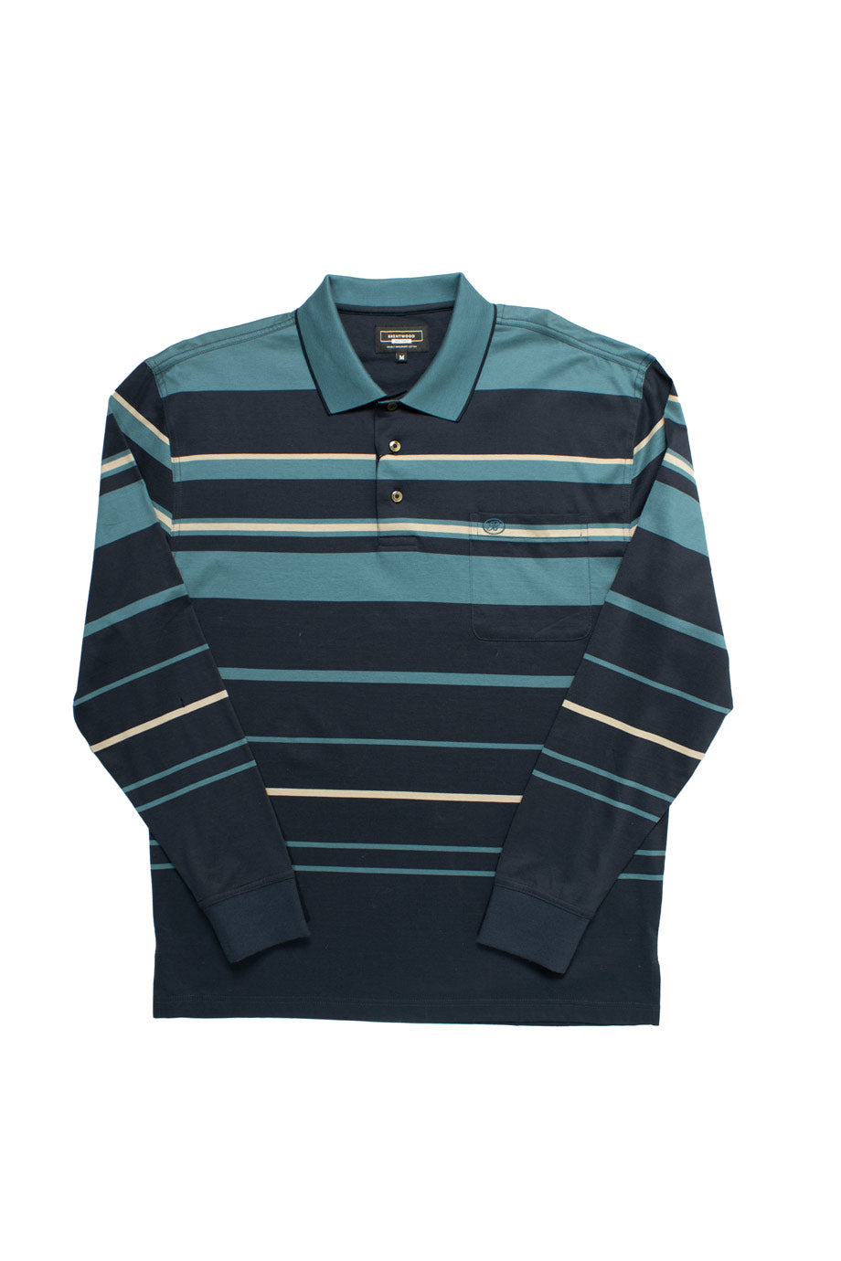 Brentwood Heston Mecerised Navy Golfer - BOSSINI SA