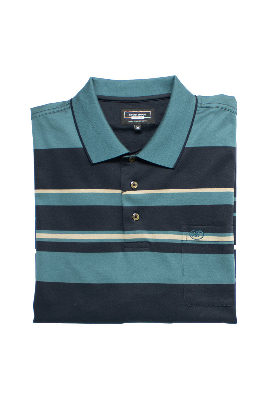 Brentwood Heston Mecerised Navy Golfer - BOSSINI SA