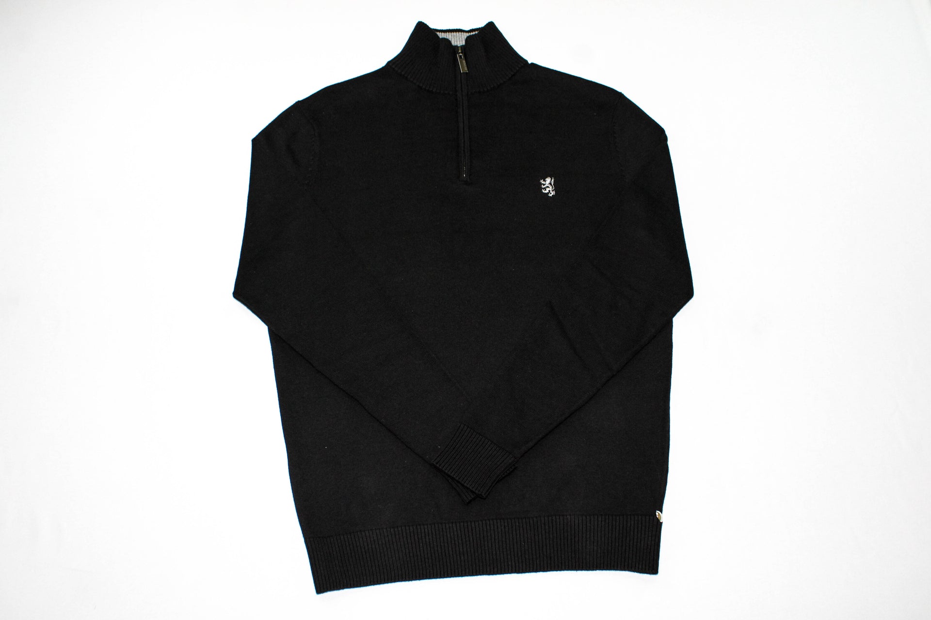 Pringle Quarter Zip Black Knitwear - BOSSINI SA