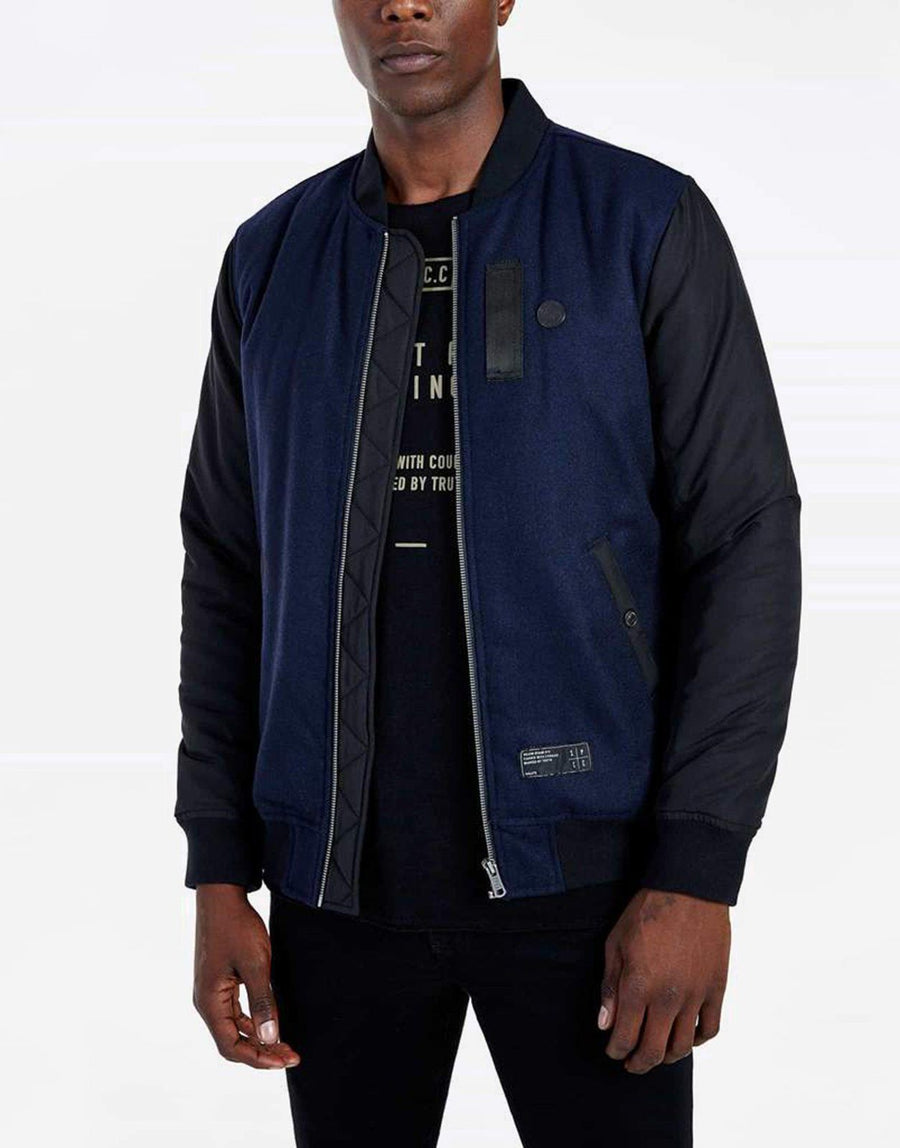 SPCC Chrome Navy Jacket - BOSSINI SA