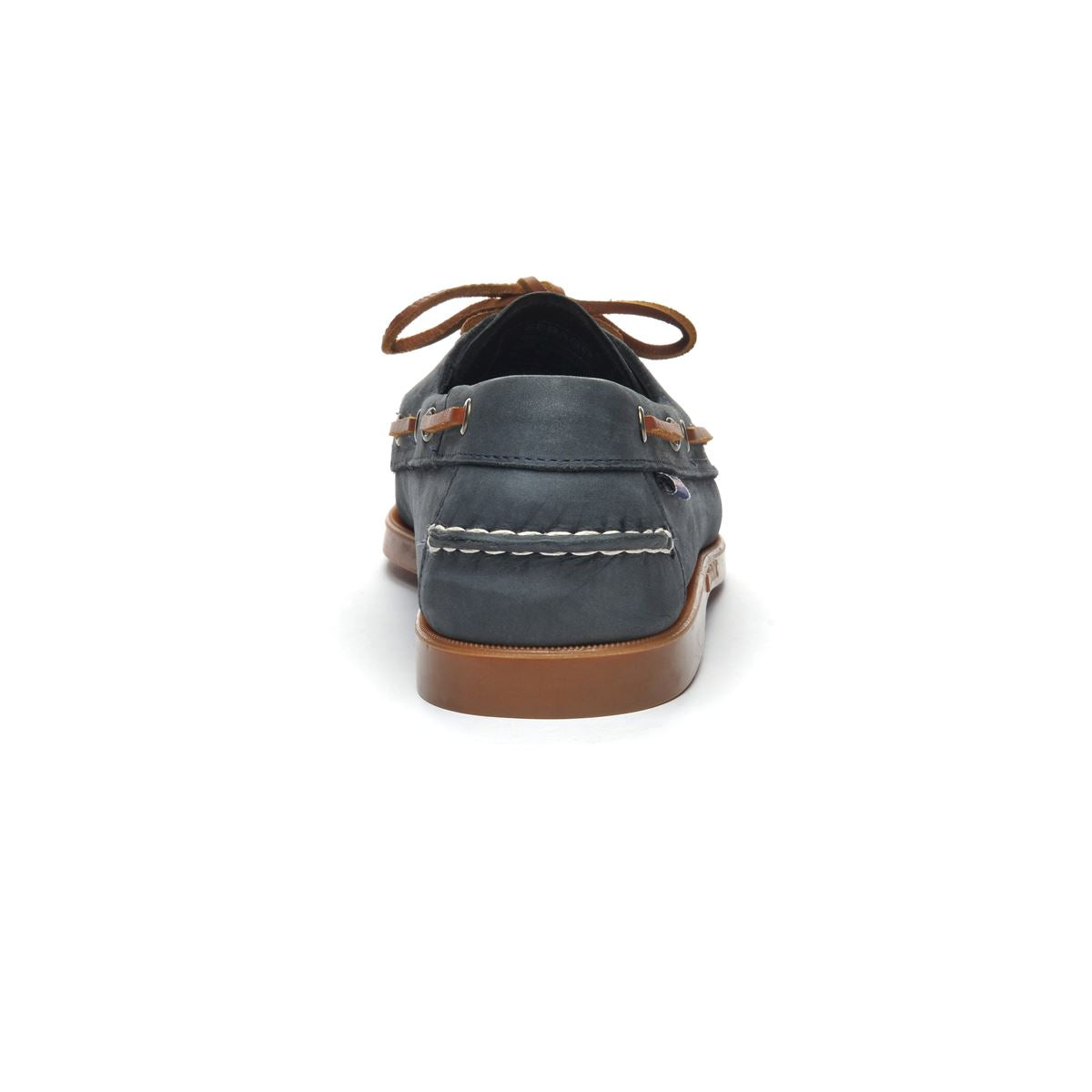 SEBAGO DOCKSIDES PORTLAND CRAZY H NAVY BROWN TAN - BOSSINI SA